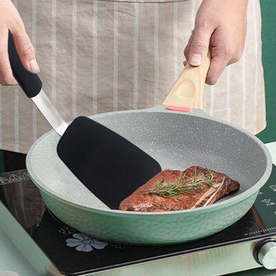Kitchen Accessories Home and Kitchen Cookware Sets Flexible Rubber Kitchen Cooking Utensil Egg Turner Pancake Flippers Pile Turner photo-4