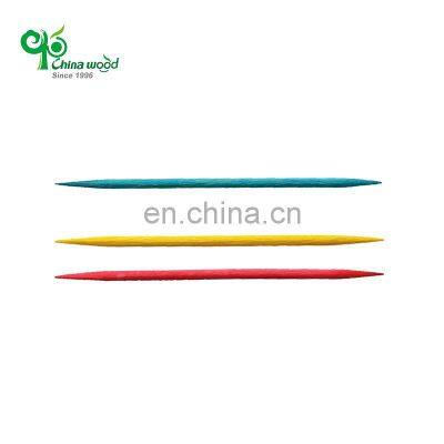 Yada Factory Green Mint Wooden Toothpicks Biodegradable Tooth Pick With Customized Packing