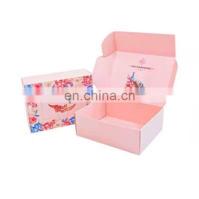 Wholesale Custom Printing Cosmetic Lash Make up Corrugated Paper Packaging Box Corrugated Shipping Mailer Gift Packing Boxes photo-4