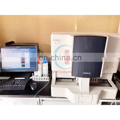 Used 80% new crp auto 5 part hematology analyzer Mindray bc5180 in stock