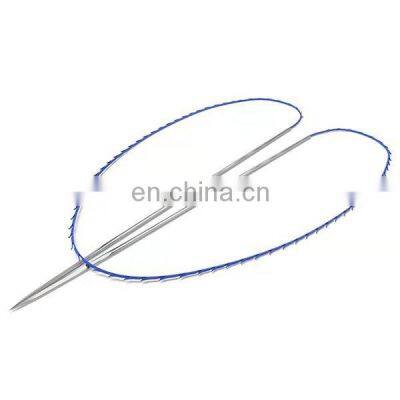 HDK Beauty Vline Eyebrow Lifting Absorbable Polydioxanone PDO VSORB 21G-110mm/18G-110mm Double W Needle photo-2