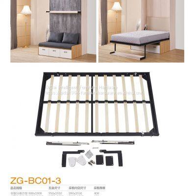 Wooden Double Size Adult Folding Sofa Bed photo-3