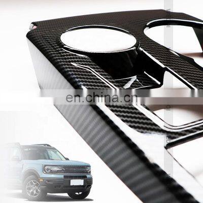2022 For Bronco Sport Luxury Central Control Panel Decoration Paste High Quality Carbon Grain Delicate and Designed photo-4