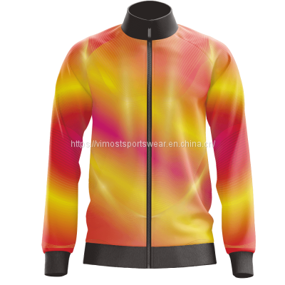 hot custom polyester jacket with good quality from best factory