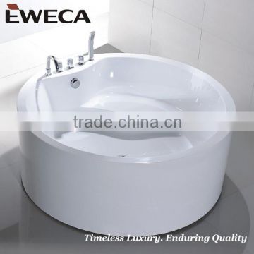 1500mm Round Manual Drainer Seat Bathtub