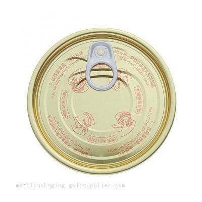 Easy Open End Tinplate Hard Open Lid for Tinplate Can