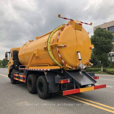 Dongfeng Tianlong 18m³ Sewage Suction Truck - Robust and Reliable for Waste Management