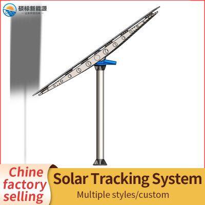 Dual axis solar tracker