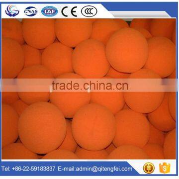 Concrete pumps soft rubber cleaning sponge ball