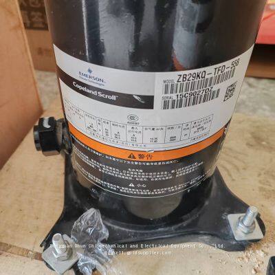 COPELAND ZB29KQ-TFD-558 Laboratory Precision Air Conditioning Low Temperature Compressor