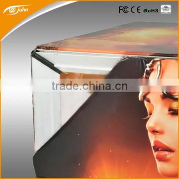 Aluminum Frame Cube Advertising Light Box