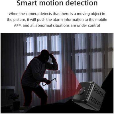 X6D Mini Camera, Wireless Indoor Camera for Home Security,1080P HD WiFi Nanny Cam With Magnetic Bracket, Real-time Record, Night Vision Cameras photo-5