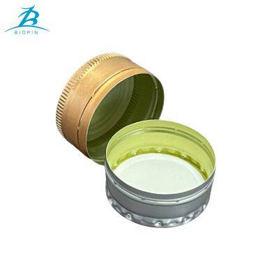 28mm Aluminium Screw Cap for Glass and Aluminum Bottle