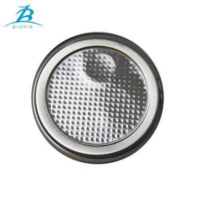High Quality 401# Silver Aluminum Easy Peel off Lid 99mm Internal Diameter for Sealing Plastic Can