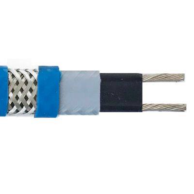 Cable de calefacción auto-regulador para protección contra heladas en exteriores. Cable de trazo de calefacción auto-limitado