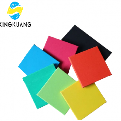 Color Square Rectangle Multicolor Oil Painting Canvas 100% Pure Cotton Pine Frame