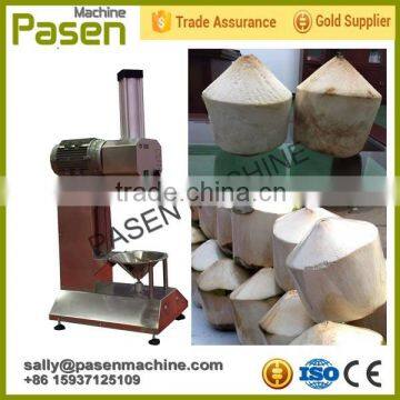 fresh matured coconut skin peeling machine