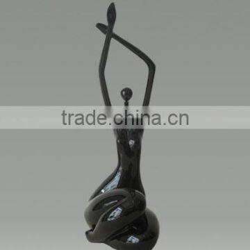 Nude Female Bronze Sculpture Modern Urban Statue photo-3