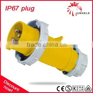 IP67 16A 110V 3P high end type industrial plug