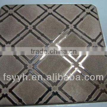 hot sale etching copper stainless steel sheet