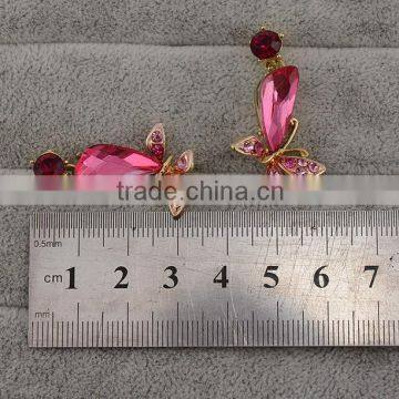 Classic Wholesale Fashion Jewelry Handmade Mix Color Crystal Jewelry Set photo-5