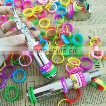 Electronic cigarette silicone slip ring