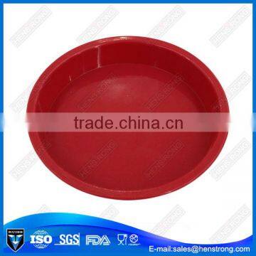 Round micowave oven silicone cake pan