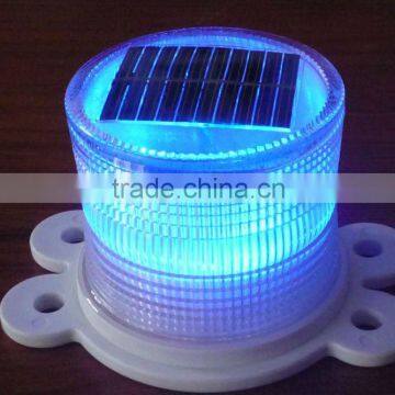 Solar powered beacon light