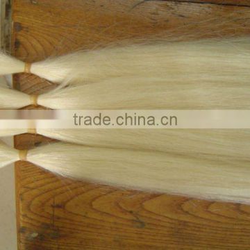 Blonde Color Silky Straight Human Hair Bulk