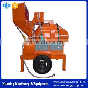 space saving automatic portable concrete mixer