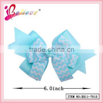 Factory Wholesale Hair Accessories New Years Hair Bows,stretch Ribbon Bow Tied photo-5