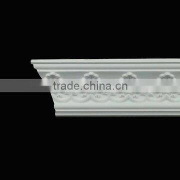 manufacturers new design ceiling decoration interior PU cornice, pu moulding