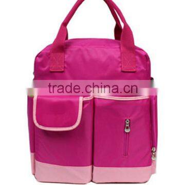 2016 Ultra-large Capacity Excellent Quality Personalized Latest Design New Baby Diaper Bag, Mummy Bag
