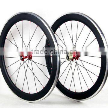 Alloy brake surface carbon wheels 50mm carbon clincher wheels road bike wheels