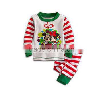 Christmas Snowman Grils Outfit, New Year Boutique Girl Pajamas, Wholesale Children's Pajamas Sets,kids Wear photo-3