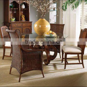 Outdoor furniture octagonal table set pation furniture