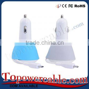 Universal Micro Usb Car Charger For Android Dual Car Phone Charger For IPhone 5 5S 6S For Samsung S7 photo-4