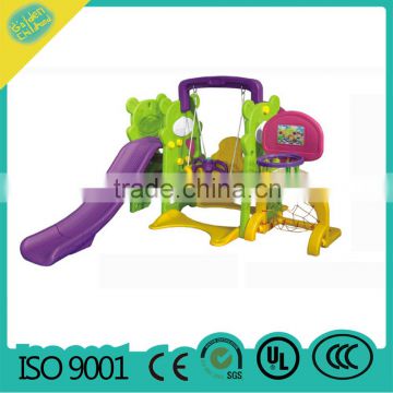 combined children slide, baby daycare plastic slide