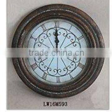 Vintage Antique Handmade Large Home Goods Hanging Metal Decorative Wall Clock Quality Choice photo-4