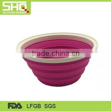 OEM silicone food serving bowls