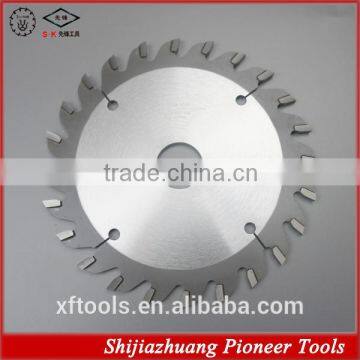 Scoring tct circular saw blade, scoring saw blade with conial teeth