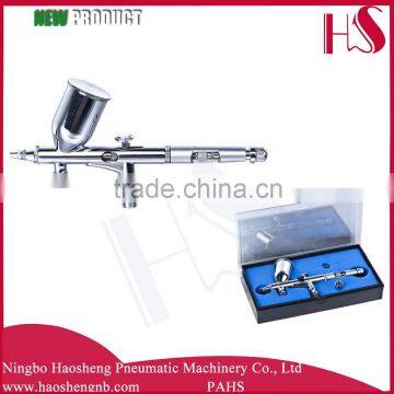 Hseng 0.3mm 0.4mm HS-86 dual action airbrush spray gun with 2cc 5cc 13cc