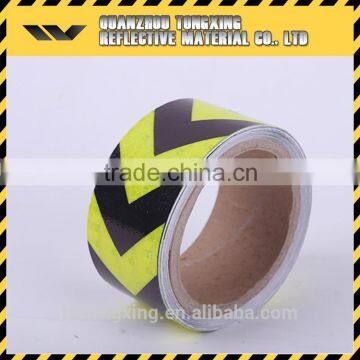 Best Seller Eco-Friendly Pvc Ground Black And Yellow Reflective Warning Tape