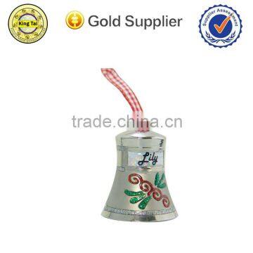 high quality christmas bell decoration/ newest christmas bell/ antique brass bell