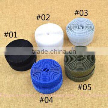 Customized sew on magic tape hook and loop fastener for clothes