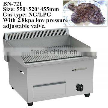 Hotel Kitchen Equipment Stainless Steel Gas Griddle