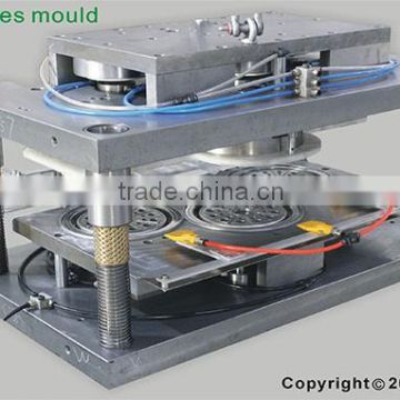 3 cavities container moulds for 80T/65T/60T aluminium foil container making machine