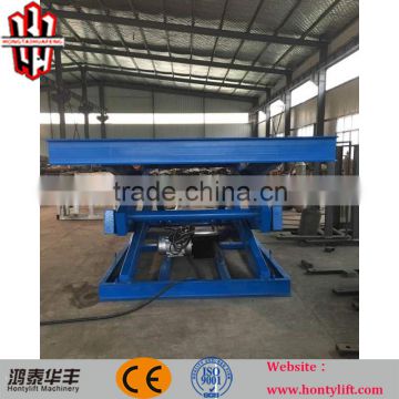 hydraulic scissor cargo lift table