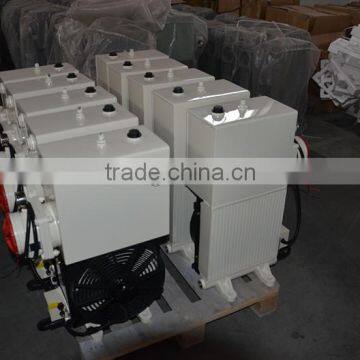 concrete mixer truck hydraulic oil cooler with tank