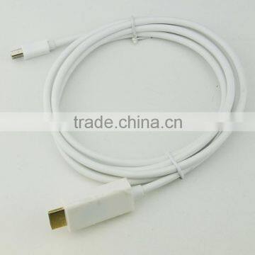 Manufactory Gold Plated Mini dp 1.2 to Hdmi 1.4 Adapter Cable for Gameplayer photo-4